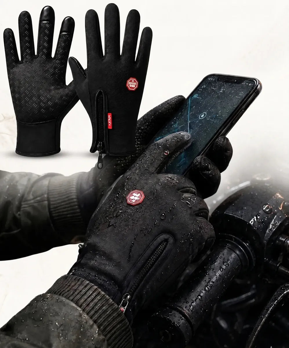 Luva Motoboy Térmica Touch Screen Impermeável Motoqueiro