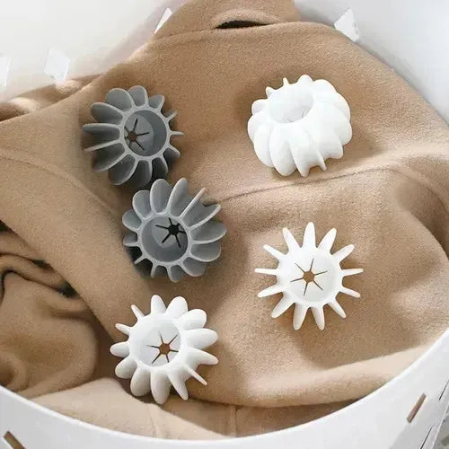 4 Esferas Bolas Removedora Pelos Máquina Lavar Reutilizável Branco, Cinza