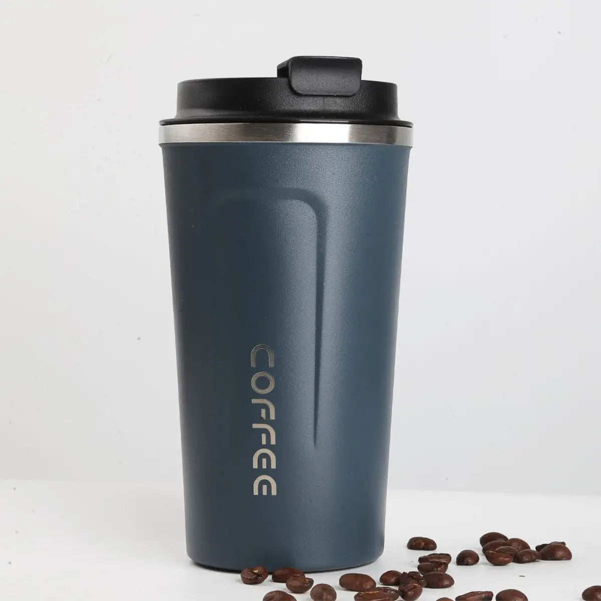 Caneca Copo Termico Coffee Inox Com Tampa Anti-vazamento